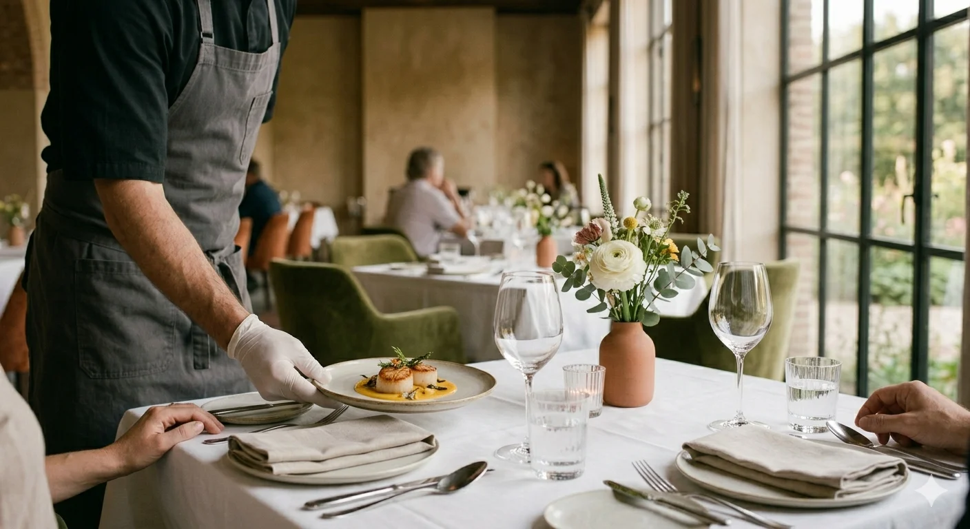 Wnętrze i stół — ujęcie B